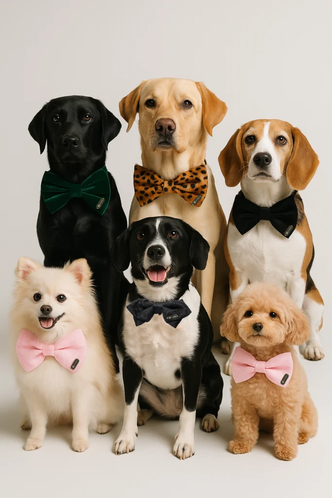 group-of-dogs-with-mi-amor-pup-accessories-image