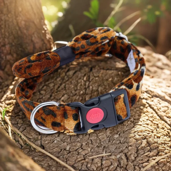leopardow collar bow